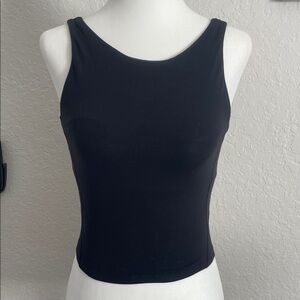 Lululemon 🍋 ♥️Align shine black crop tank